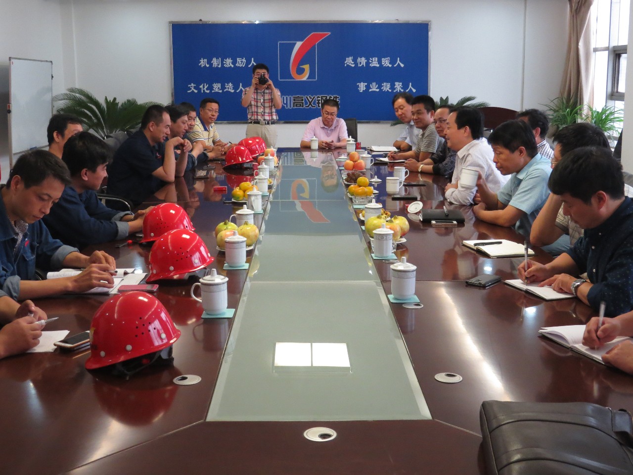 楊海峰到陜晉川甘鋼鐵論壇會(huì)員企業(yè)實(shí)地考察 楊海峰到陜晉川甘鋼鐵論壇會(huì)員企業(yè)實(shí)地考察