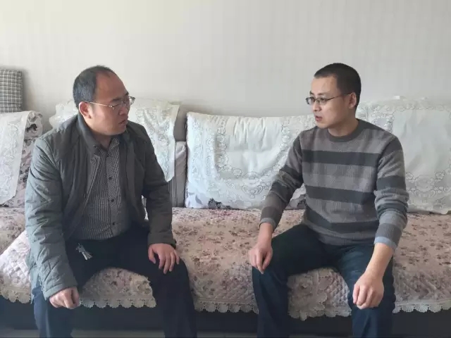 龍鋼集團公司黨政工領導到韓城片區看望慰問離退休老干部