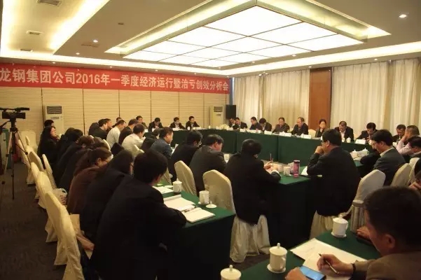 龍鋼集團召開2016年一季度經濟運行暨治虧創效分析會