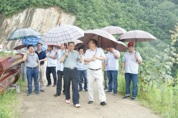 陜鋼集團黨委書記李永剛到大西溝礦業公司調研