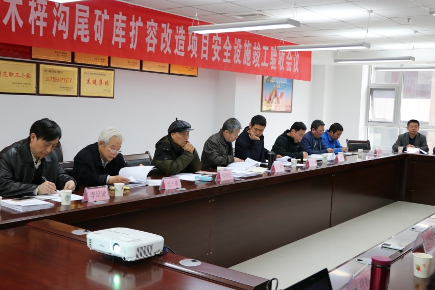 陜西大西溝礦業有限公司木梓溝尾礦庫擴容改造項目順利通過安全設施竣工驗收