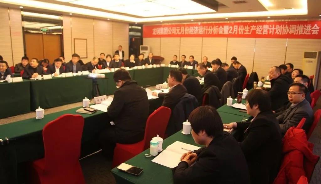 龍鋼集團召開2019年元月份經濟運行分析會暨2月份生產經營計劃協調推進會 龍鋼集團召開2019年元月份經濟運行分析會暨2月份生產經營計劃協調推進會