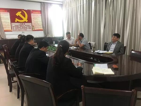杜東興到禹宏置業公司進行治虧創效專題調研