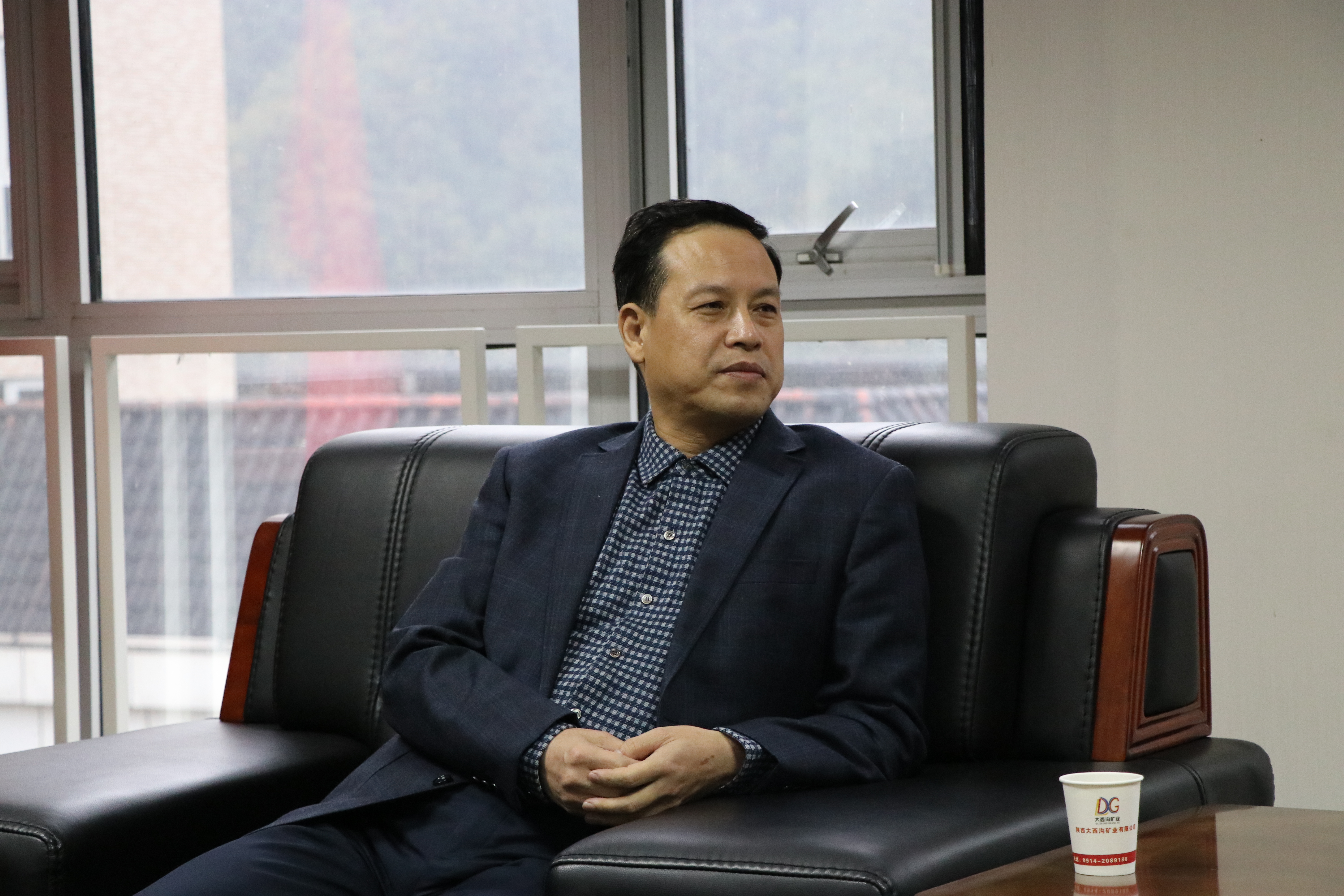 陳璇到大西溝礦業公司調研