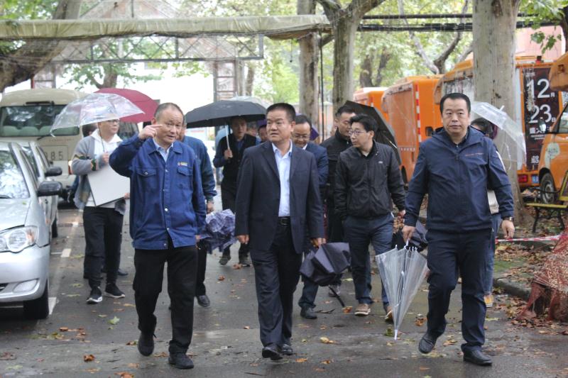 王永杰一行到西鋼、紅光物流公司調研 王永杰一行到西鋼、紅光物流公司調研