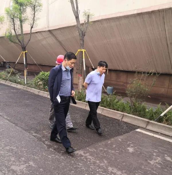 楊召朋調研督導重點項目建設 楊召朋調研督導重點項目建設