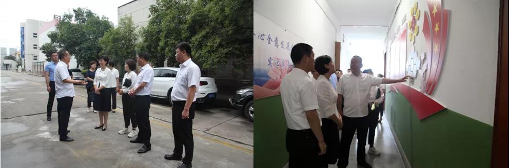 陜西省文明辦對龍鋼集團全國文明單位創建工作進行復審驗收
